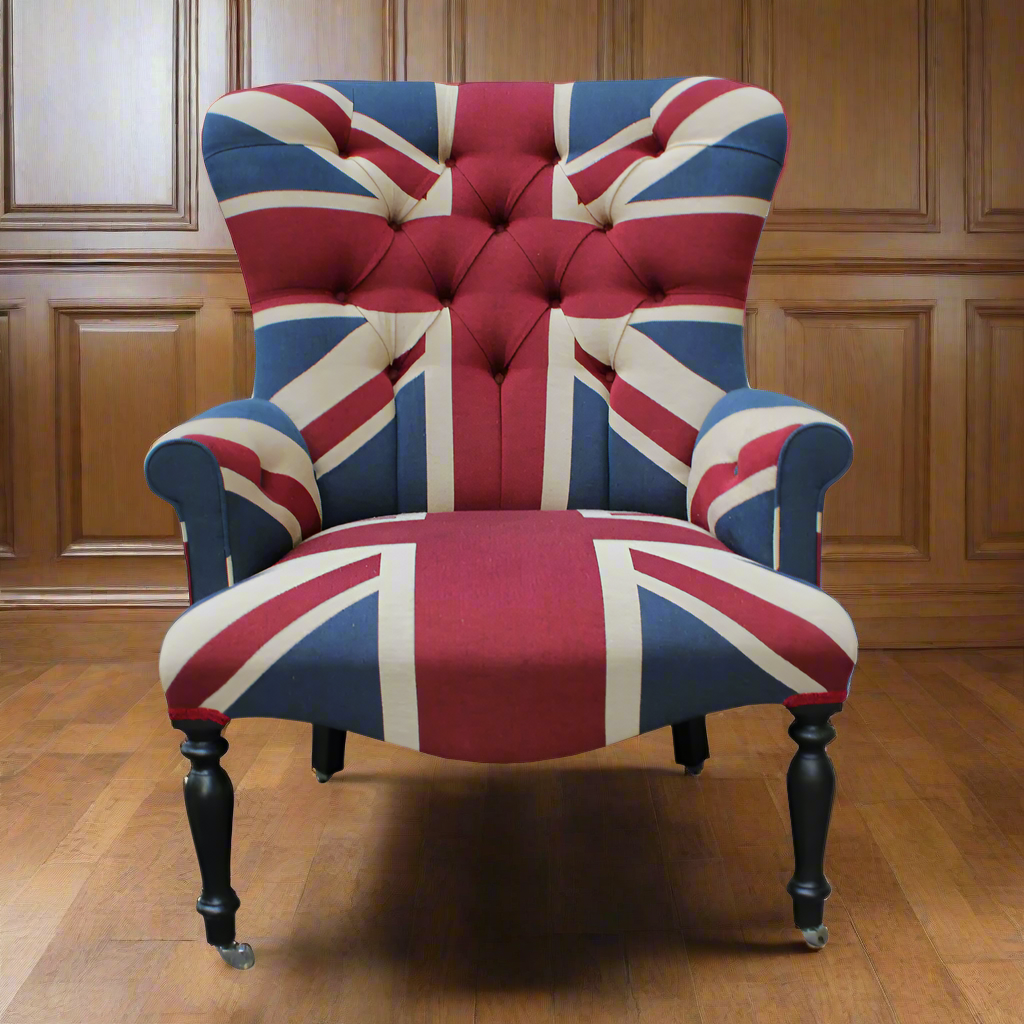 Union jack swivel chair 2025