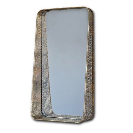 Round Mirror Silver Framed 95 cm REDUCED