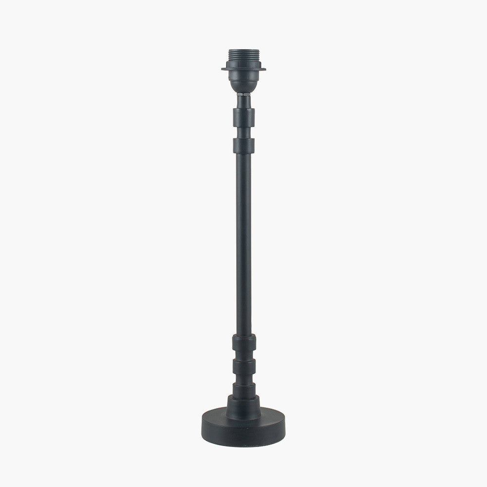 So simple, black metal table lamp, Traditional stick lamp for the smallest corner. On a desk or dressing table perfect smaller light.