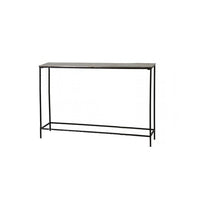 Slender Bronze Console Tables Set of Two