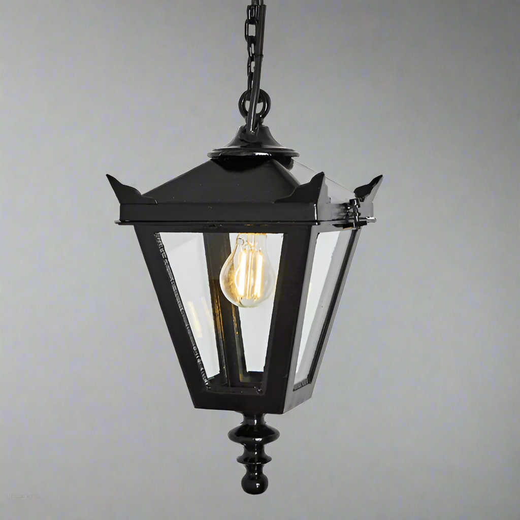 Cast Iron Victorian Traditional Lantern light  Outdoor IP67