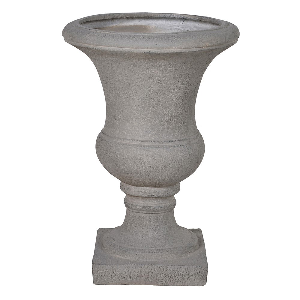Grey Stone Garden Urn - CLEARANCE