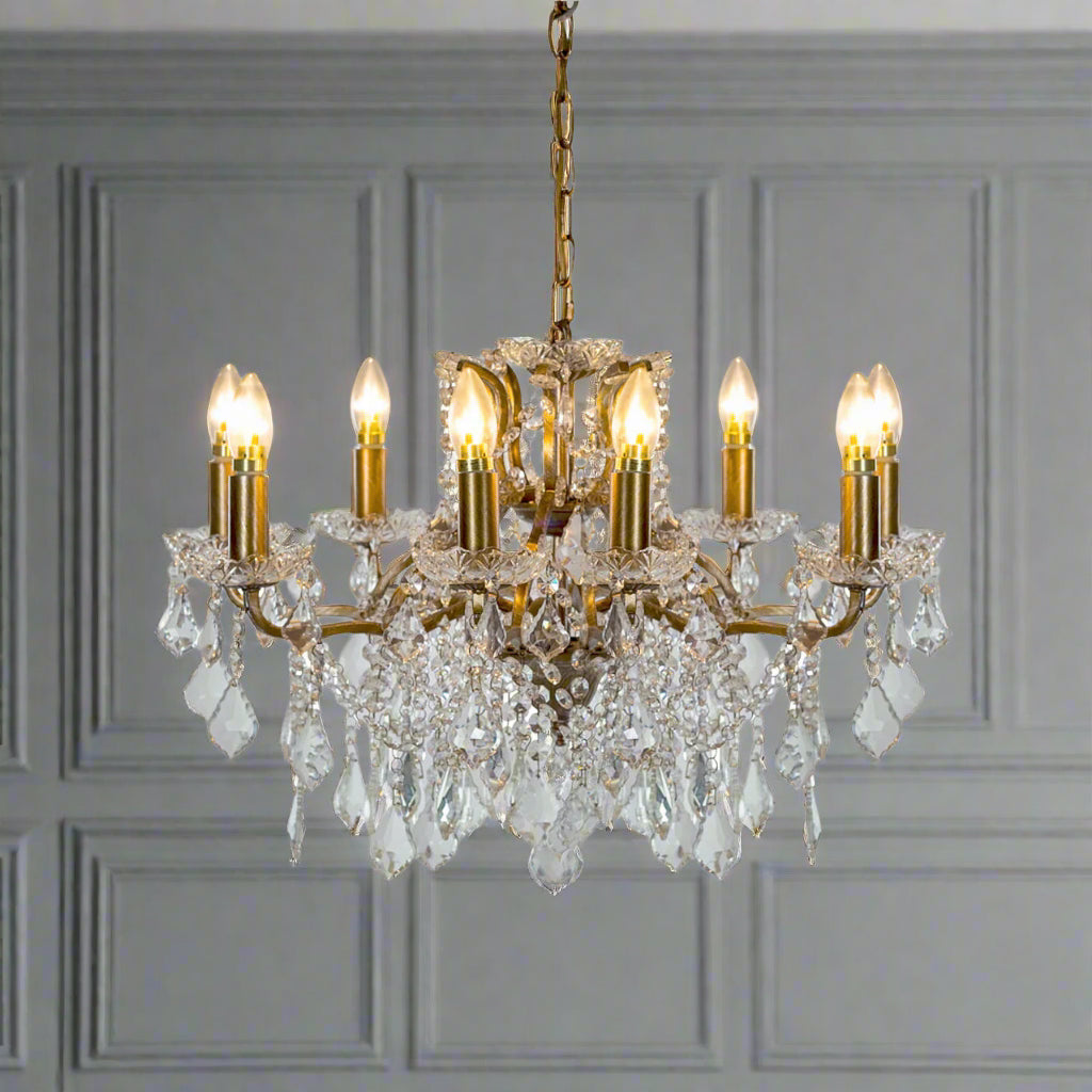 Crystal cheapest chandelier