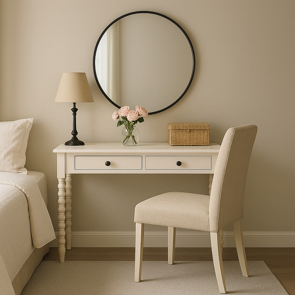 Two Draw Painted Desk