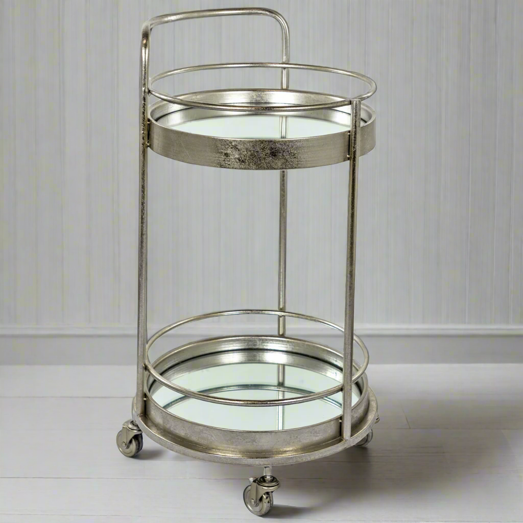 Drinks Trolley Champagne Silver