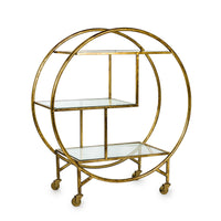 Drinks Trolley Gilt