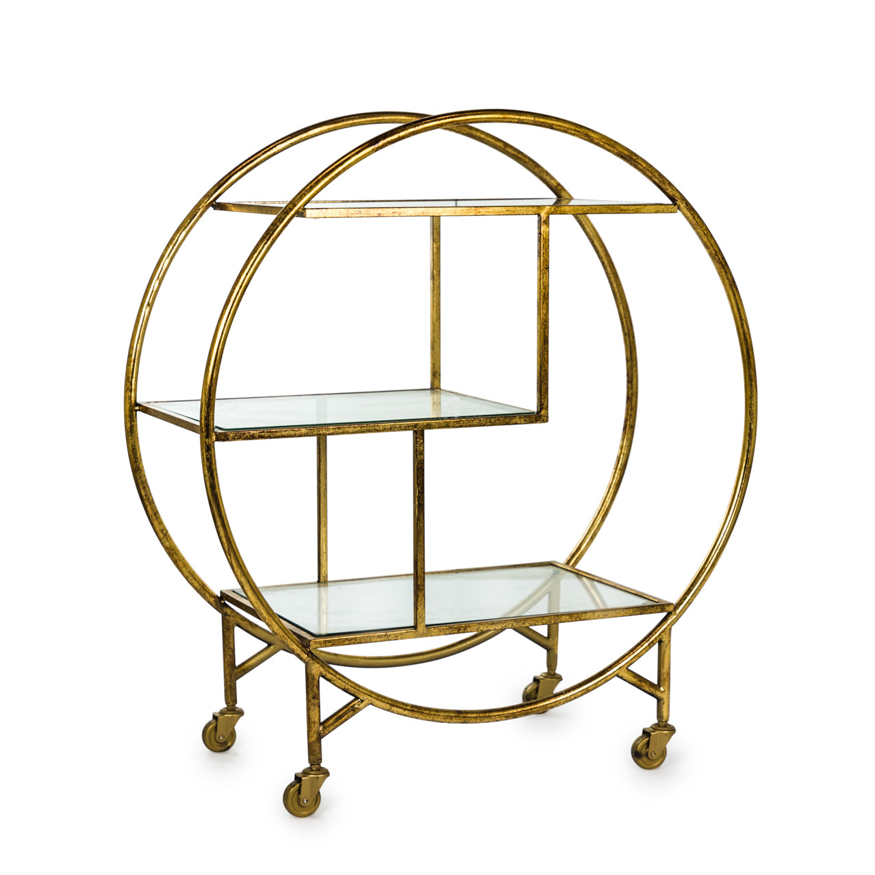 Drinks Trolley Gilt