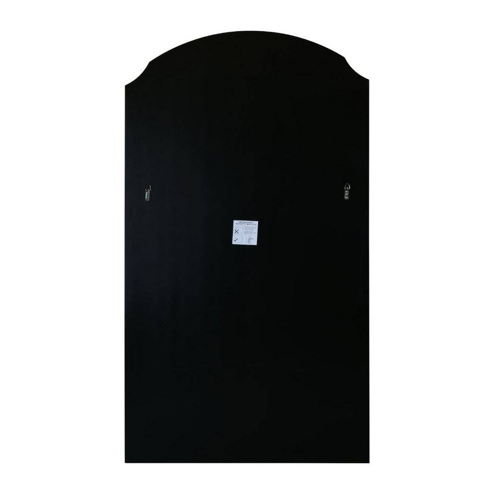 A simple and highly effective wall mirror minimalist in design yet maximum in impact. With an arched top and a slim black frame that is 2cm in depth.
