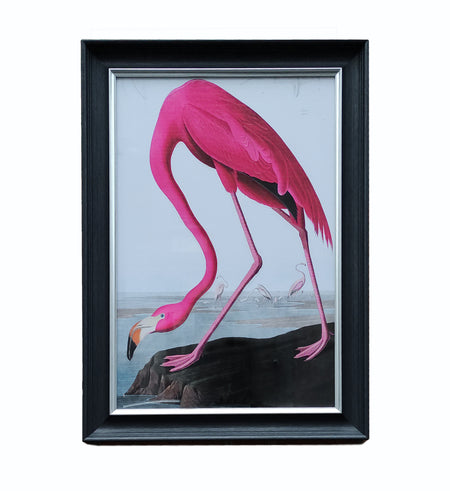 Extra Large Round Flamingo Print 120 cm