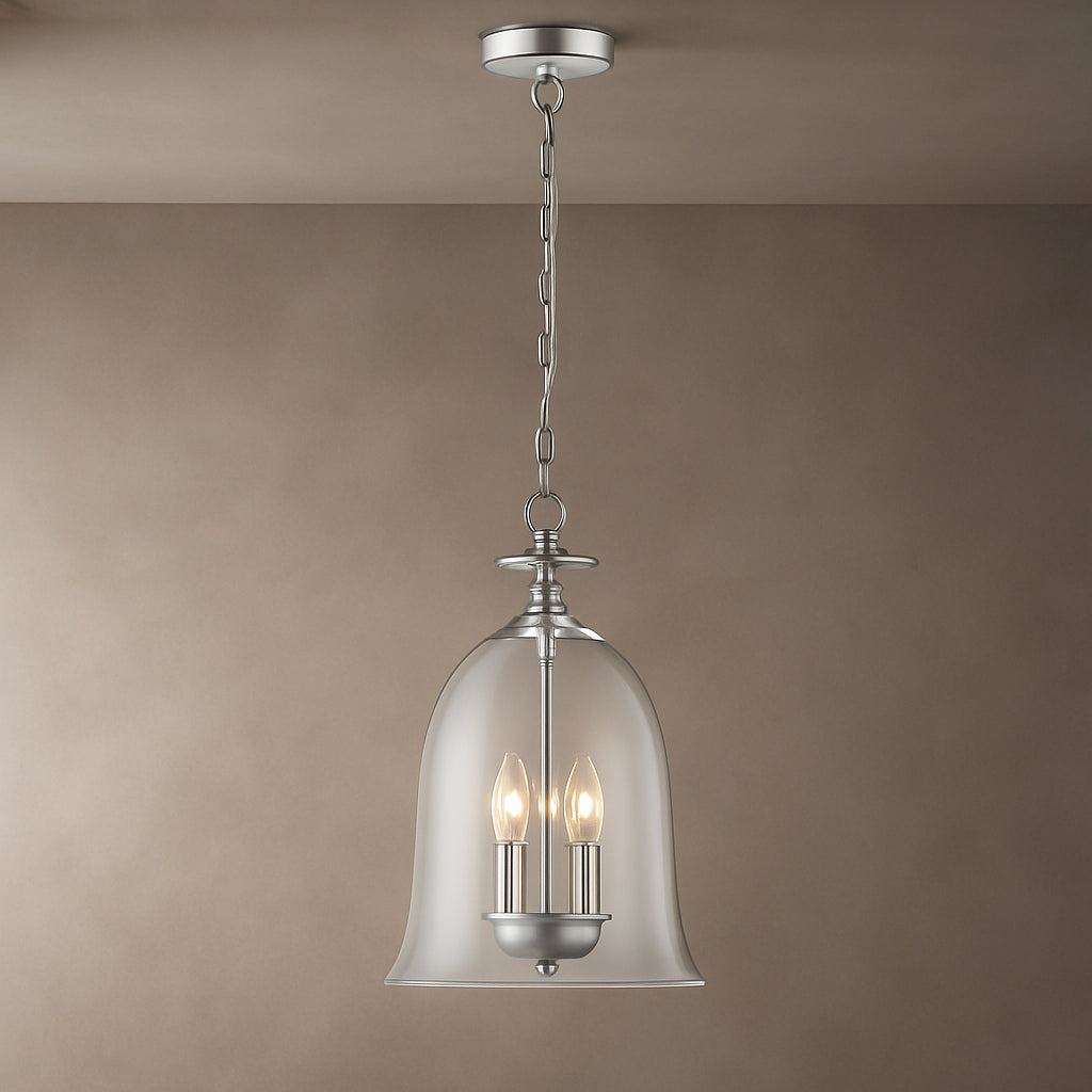 Glass Bell Pendant