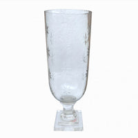 Glass Hurricane Lamp Medium
