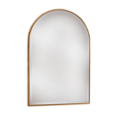 Round Mirror Wooden Frame 85cm