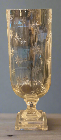 Glass Hurricane Lamp Medium