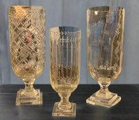 Glass Hurricane Lamp Medium