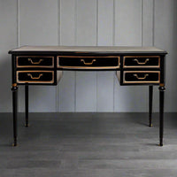 Industrial Five Drawer Desk / Table