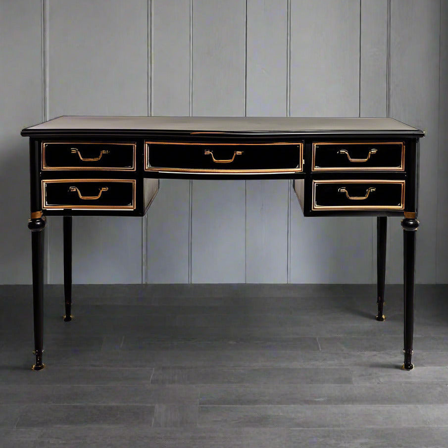Industrial Five Drawer Desk / Table