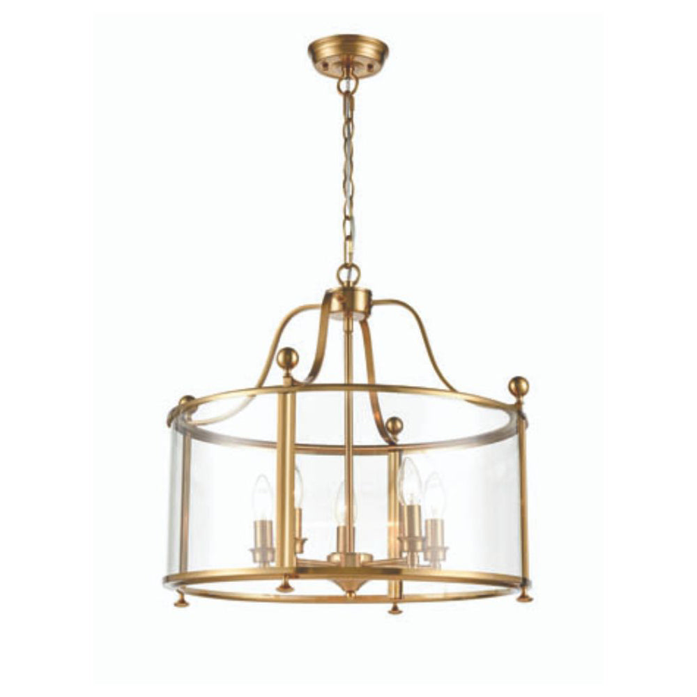 Large Brass Lantern Light