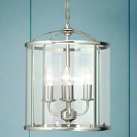 Lantern Light Antique Chrome Four Arm