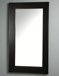 Large black metal  framed mirror with a gilt inner to the frame .  A particularly large black metal mirror, perfect in an urban or industrial interior, but would not look out of place in a period town home or classic country house. Black  mirrors of this size are dramatic and elegant in any room, adding a stylish, contemporary feel.  Would work well in any room, large black wooden mirror in the hall to add light and perspective, in a living or dining room for a dramatic effect.