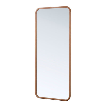 Tall White Wood Standing/Wall Mirror