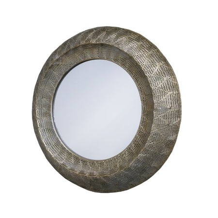 Brass Arched Mirror 191 cm
