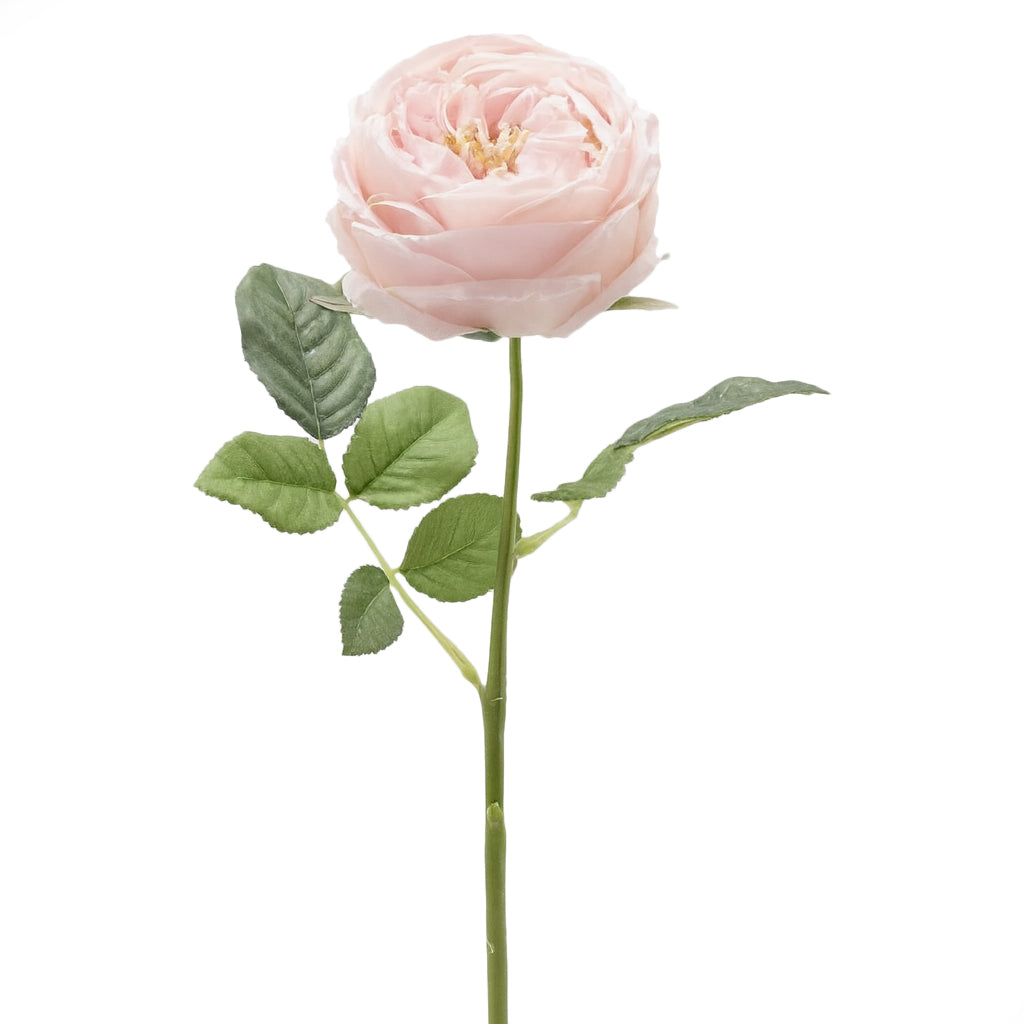 Pink Real Feel Rose Stem
