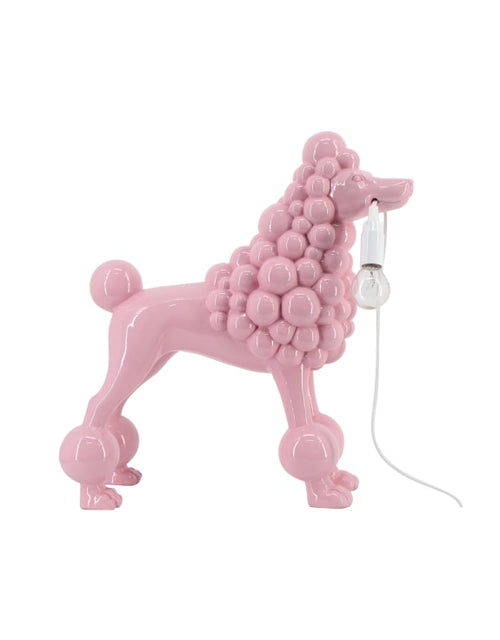 Pink Poodle Lamp 45 cm