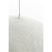 Contemporary 'Wave' Pendant Light: Modern Plaster Elegance