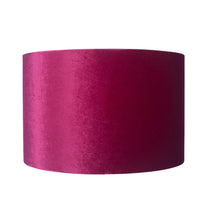 Raspberry Pink Velvet Lamp or Pendant Shade - 45/40/35/30/25 cm