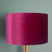 Raspberry Pink Velvet Lamp or Pendant Shade - 45/40/35/30/25 cm