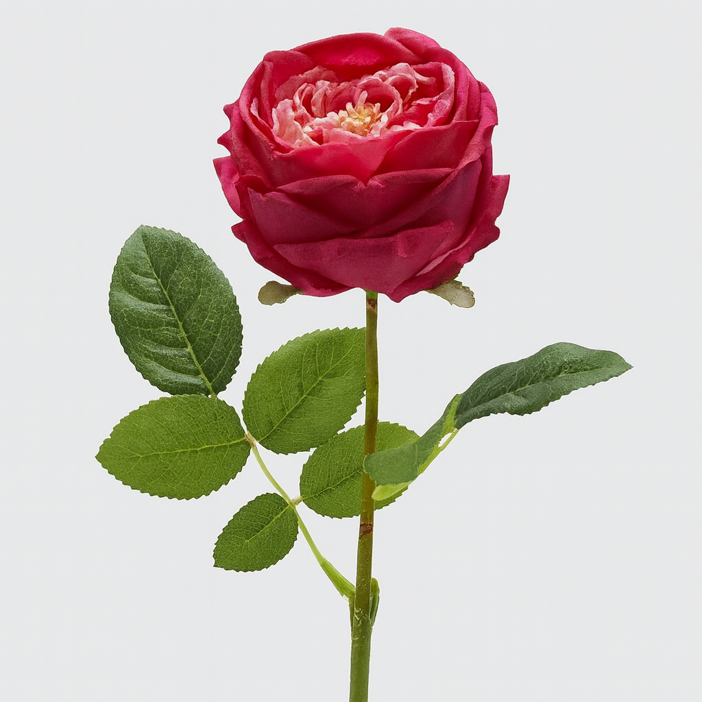 Red Real Feel Rose Stem