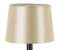 Small shades perfect for chandeliers or small wall lights. They fit into a E14 bulb. Available in Black, Pearl, Gold & Sliver.