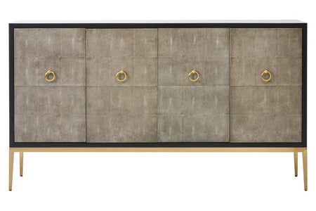 Sideboard - Geometric Design - 102 cm