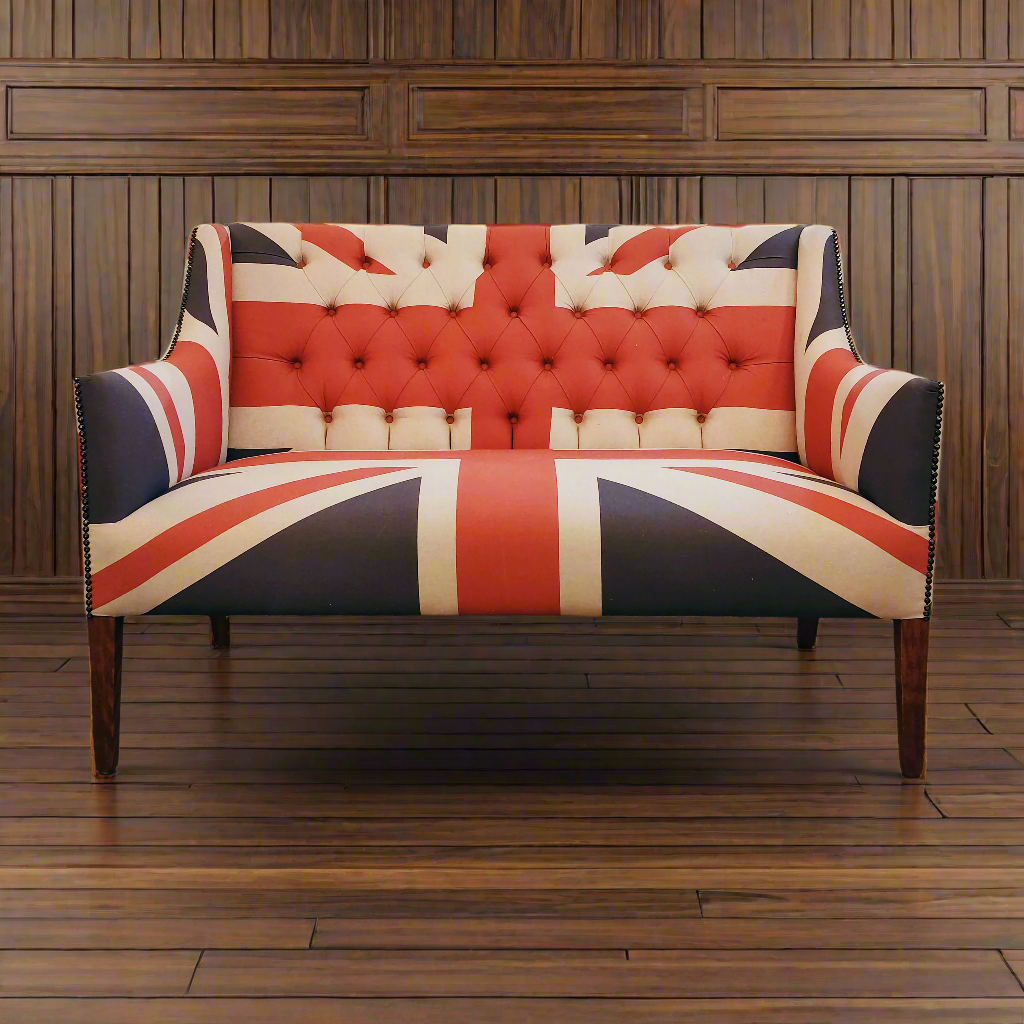 Union Jack Button Back Sofa