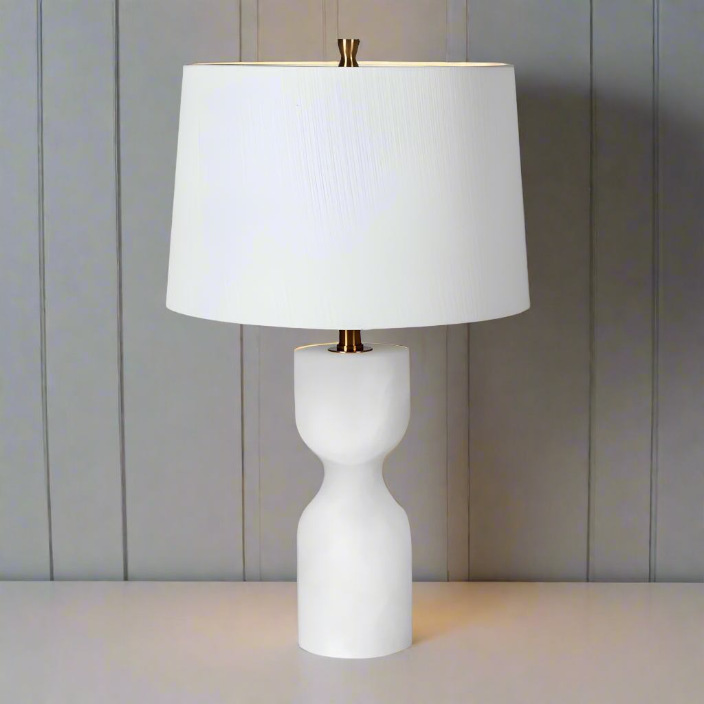 Tall white table lamps fashion