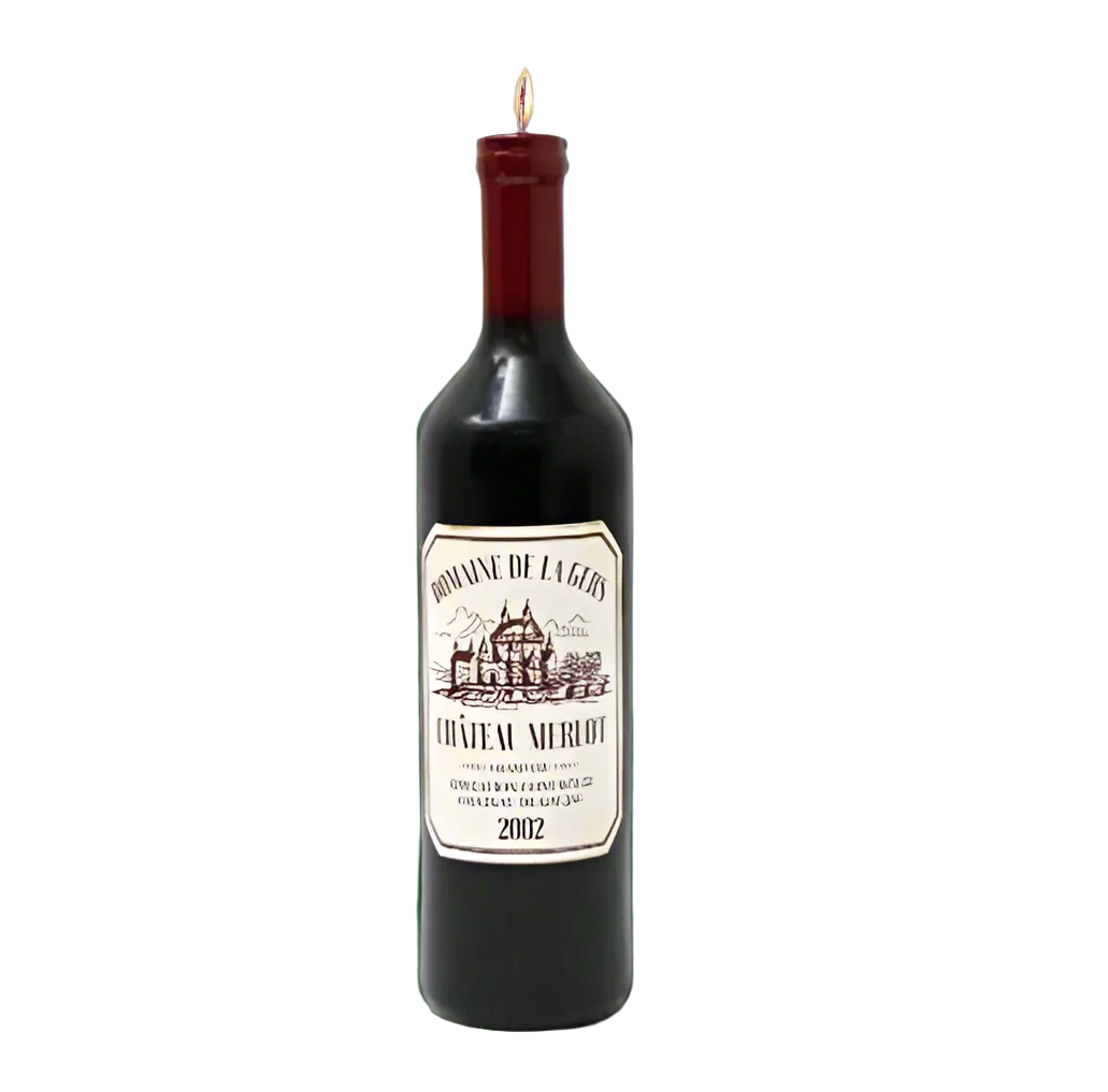 Wine Bottle Candle