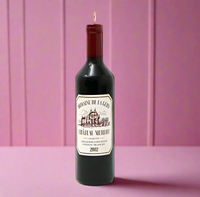 Wine Bottle Candle
