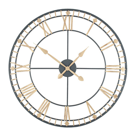 Smaller Gold Skeleton Clock 56 cm