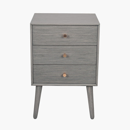 Chest of Drawers - Light Grey- 90cm
