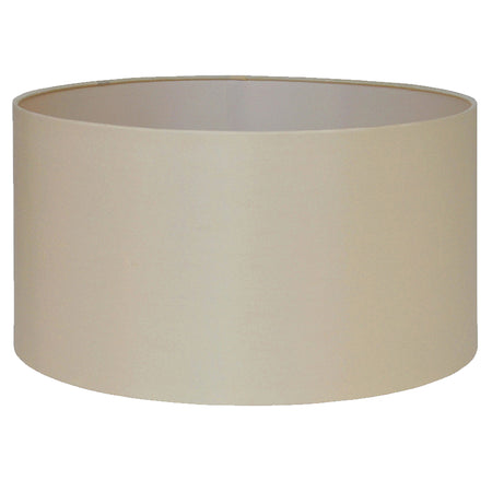 Cream Oval Tapered Shade / Silk Effect
