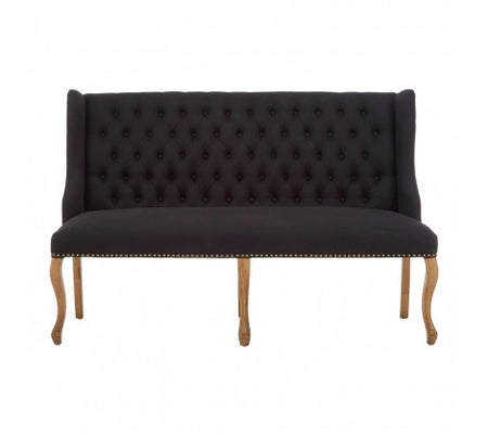 Upholstered Linen Bench 152cm