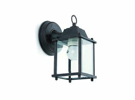 Taupe Outdoor Lantern Wall Light