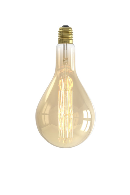 Dimmable LED Extra Large Lemon Squirrel Filament Bulb - E27 (Tinted)
