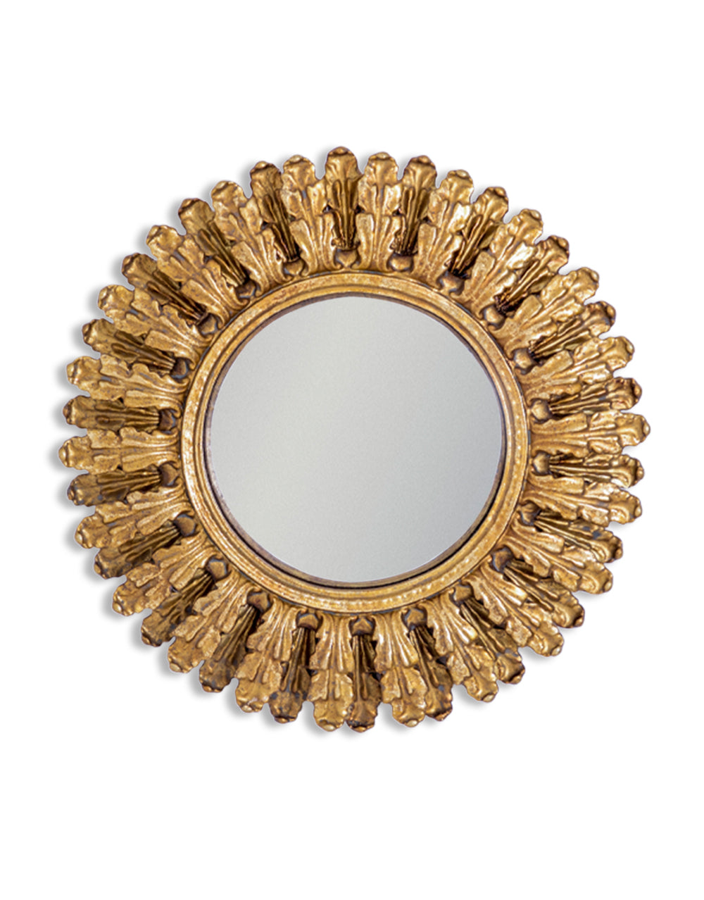 Mini Gold Sun Convex Mirror 19.5 cm