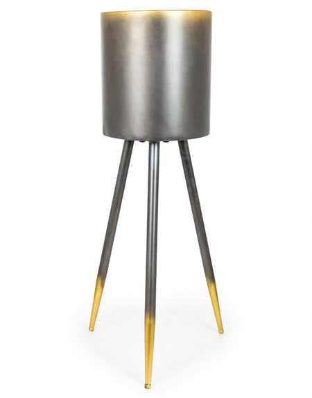 Vase - Gilt Metal - 64cm