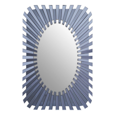 Venetian Mirror Silver Beading 147 cm