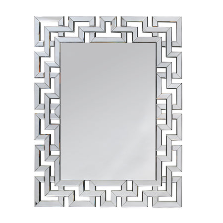 Glass Shard Mirrored Mirror 120 cm