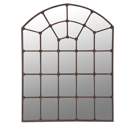 9 Pane Square Window Mirror 110 cm