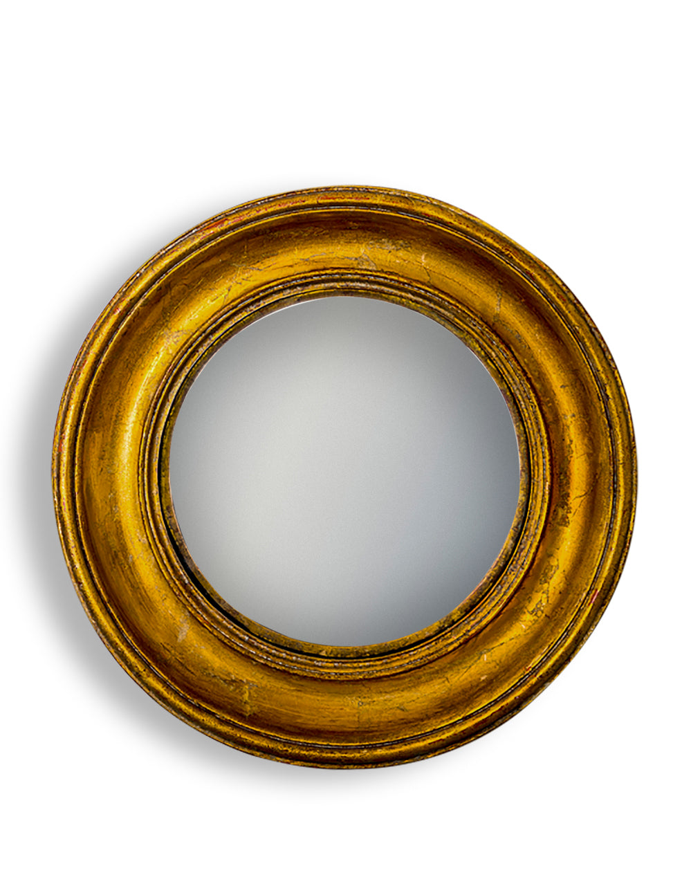 Mini Gold Convex Mirror 23cm