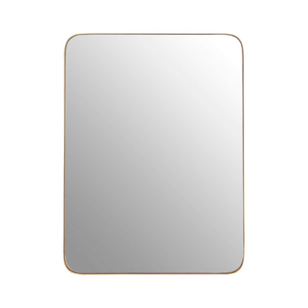 Metal Mirror with Drawer - 100cm